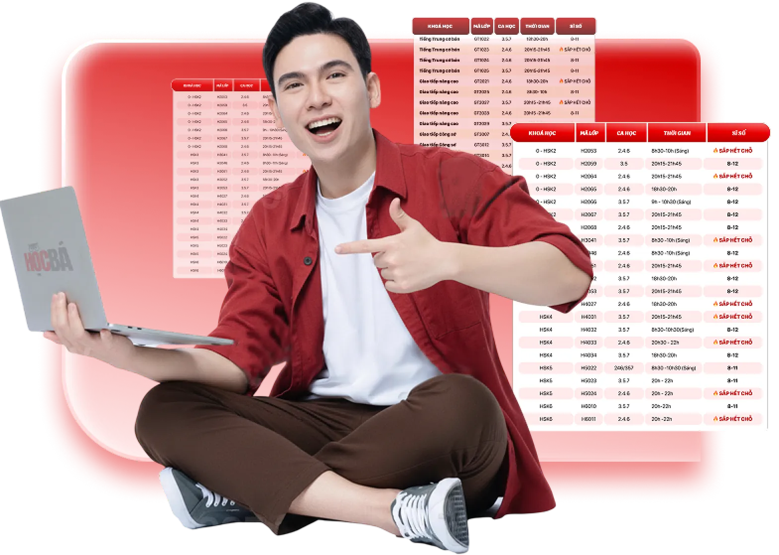 Banner giới thiệu lịch khai giảng khóa học tiếng Trung tại Học Bá Education